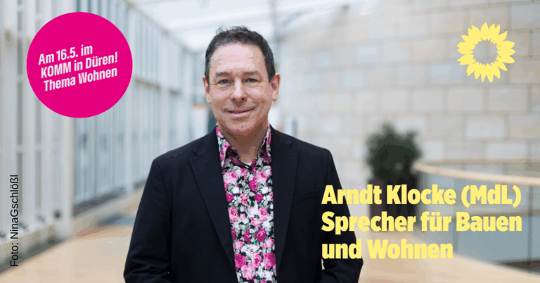 Grüner Freitag: Thema Bauen und Wohnen
