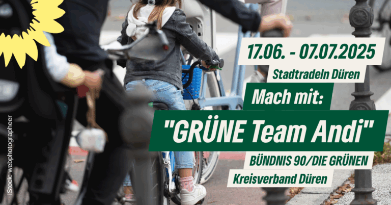 Stadtradeln mit „GRÜNE Team Andi“
