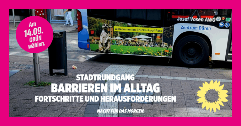 Barrierefreiheit ist ein Menschenrecht! 