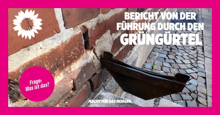 Führung durch den Grüngürtel (Bericht)