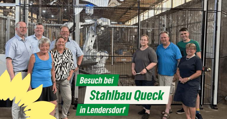 Besuch bei Stahlbau Queck