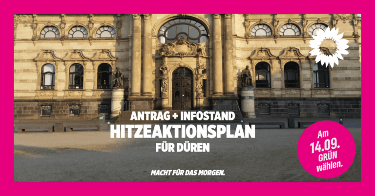 Neuer Antrag zu Hitzeschutz
