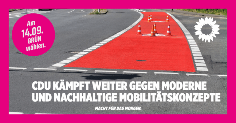 CDU blockiert weiter die Verkehrswende