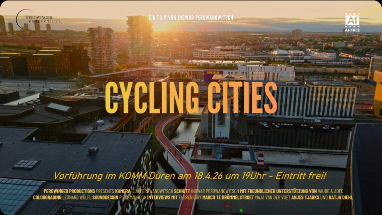 Filmvorführung „Cycling Cities“
